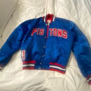 STARTER Blue and Red Varsity Jacket